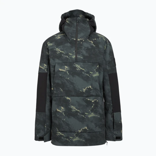 Zdjęcie produktu Kurtka snowboardowa męska 4F M510 multicolour allover Czarny