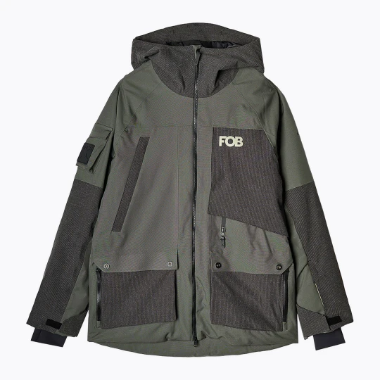 Zdjęcie produktu Kurtka snowboardowa męska 4F M511 khaki Zielony