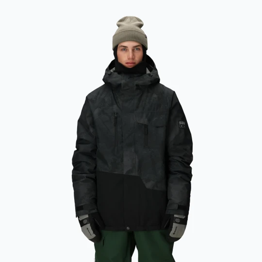 Zdjęcie produktu Kurtka snowboardowa męska 686 Geo Insulated black hemisphere