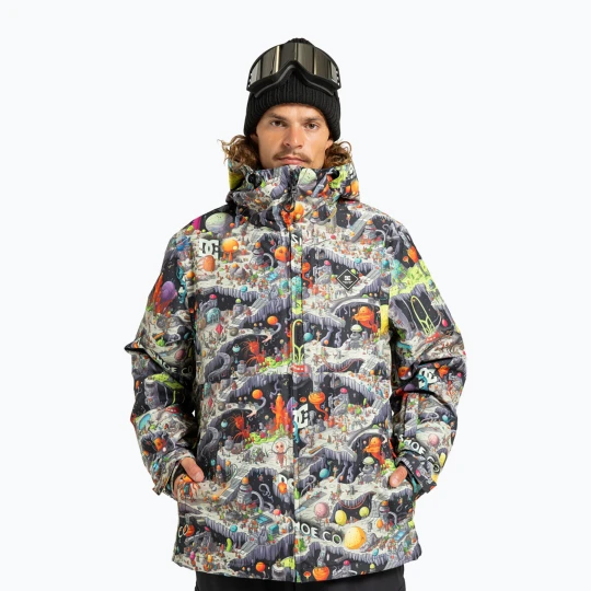 Zdjęcie produktu Kurtka snowboardowa męska DC Basis Print outer world black