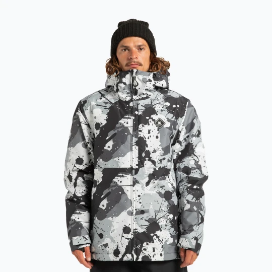 Zdjęcie produktu Kurtka snowboardowa męska DC Basis Print splat camo Szary