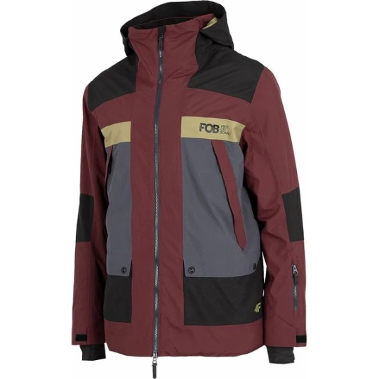 Zdjęcie produktu Kurtka snowboardowa męska H4Z22 KUMS003 4F Czerwony