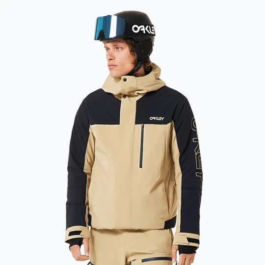 Zdjęcie produktu Kurtka snowboardowa męska Oakley TNP TBT Insulated pebble Beżowy