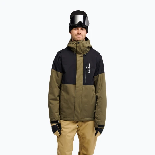 Zdjęcie produktu Kurtka snowboardowa męska Quiksilver Titano 10K grape leaf Zielony