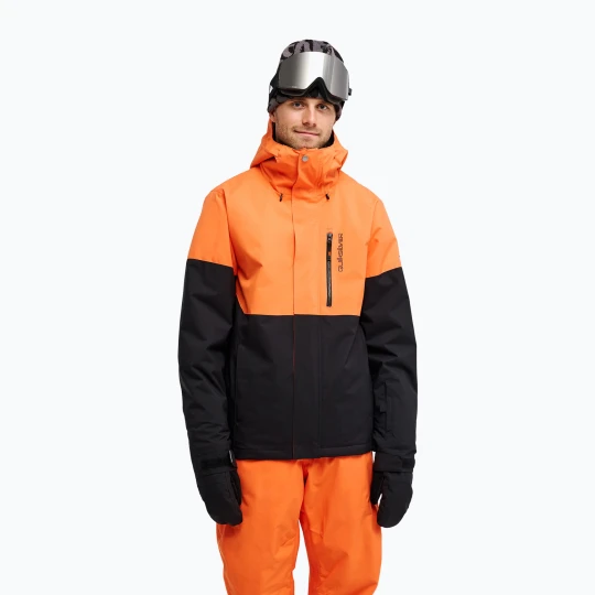 Zdjęcie produktu Kurtka snowboardowa męska Quiksilver Titano 10K vermillon Pomarańczowy