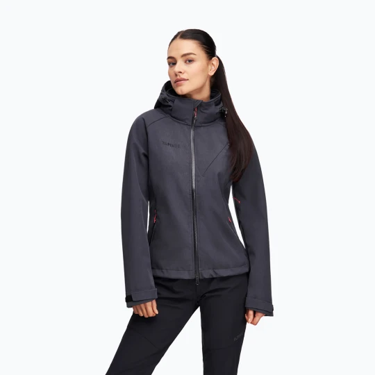 Zdjęcie produktu Kurtka softshell damska Alpinus Minthi grafitowy / czarny Szary
