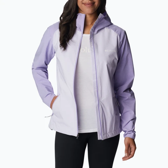 Zdjęcie produktu Kurtka softshell damska Columbia Heather Canyon Softshell purple tint/frosted purple Fioletowy