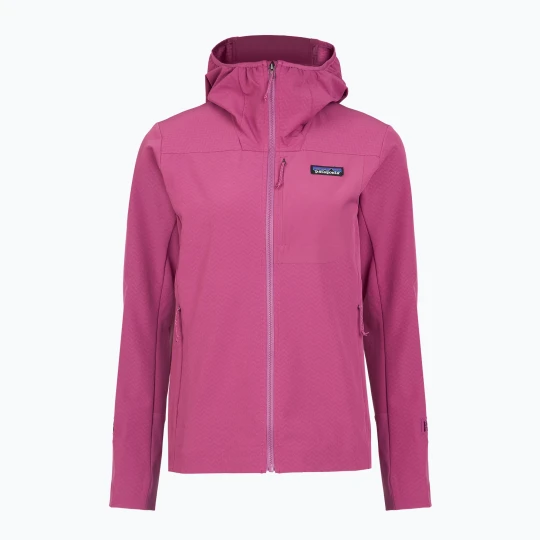 Zdjęcie produktu Kurtka softshell damska Patagonia R1 CrossStrata Hoody faded magenta Różowy