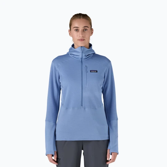Zdjęcie produktu Kurtka softshell damska Patagonia R1 Hybrid Pullover Hoody abundant blue