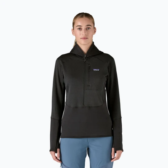 Zdjęcie produktu Kurtka softshell damska Patagonia R1 Hybrid Pullover Hoody black