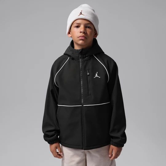 Zdjęcie produktu Kurtka softshell dla dużych dzieci Jordan - Czerń