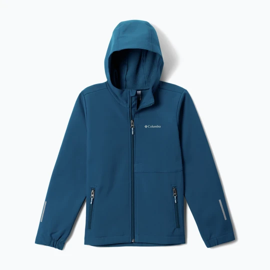 Zdjęcie produktu Kurtka softshell dziecięca Columbia Ascender Hooded Softshell phoenix blue