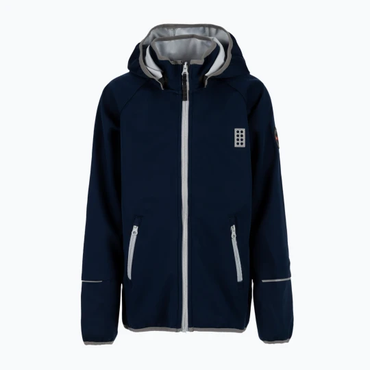 Zdjęcie produktu Kurtka softshell dziecięca LEGO Lwsefrit 200 dark navy Granatowy