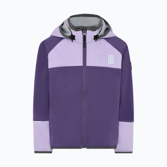 Zdjęcie produktu Kurtka softshell dziecięca LEGO Lwstorm 202 medium purple Fioletowy