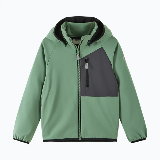 Zdjęcie produktu Kurtka softshell dziecięca Reima Mukana green clay