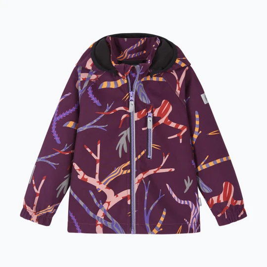 Zdjęcie produktu Kurtka softshell dziecięca Reima Vantti deep purple Fioletowy