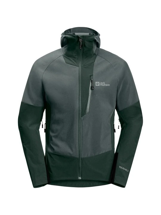 Zdjęcie produktu Kurtka Softshell Jack Wolfskin zielony