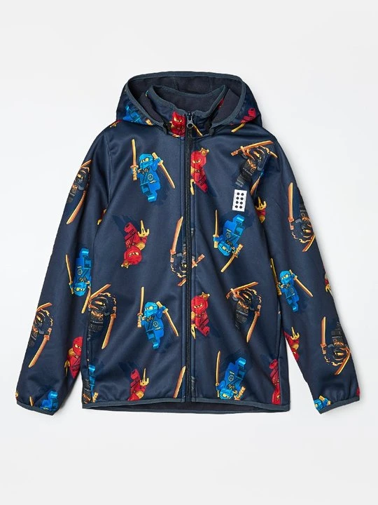 Zdjęcie produktu Kurtka Softshell LEGO ciemnoszary