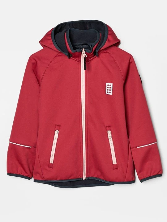 Zdjęcie produktu Kurtka Softshell LEGO czerwony