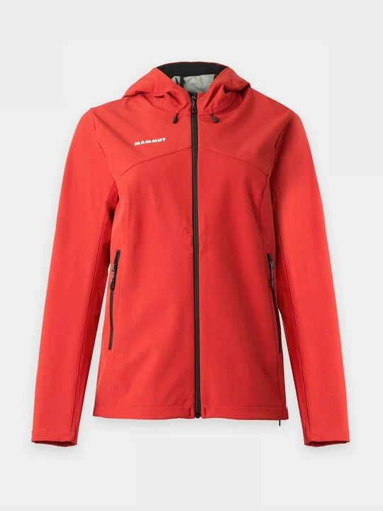 Zdjęcie produktu Kurtka Softshell Mammut czerwony
