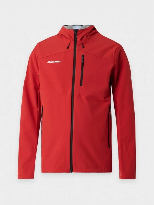 Zdjęcie produktu Kurtka Softshell Mammut czerwony