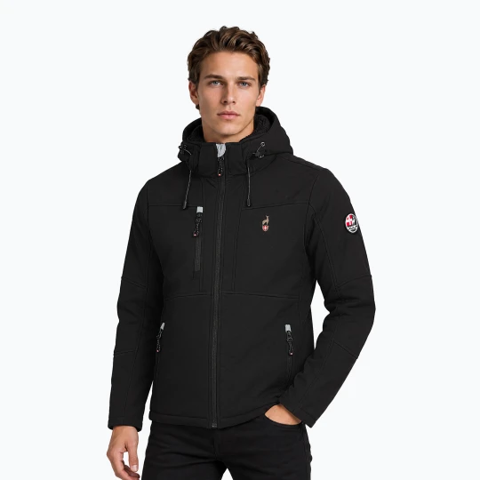 Zdjęcie produktu Kurtka softshell męska Aulp Nemev Softshell black 1