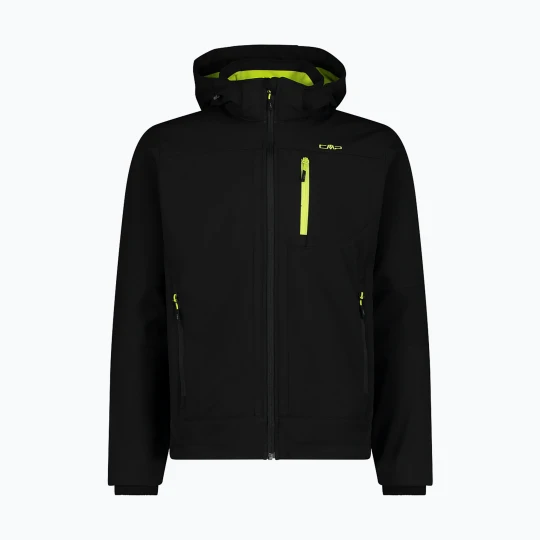 Zdjęcie produktu Kurtka softshell męska CMP 3A01787N nero/acido Czarny
