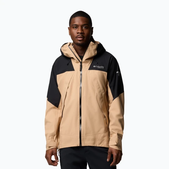 Zdjęcie produktu Kurtka softshell męska Columbia Northwest Explorer 3L Shell canone / black Beżowy