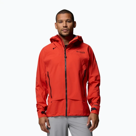 Zdjęcie produktu Kurtka softshell męska Columbia Saudan Pro 3L supersonic Czerwony