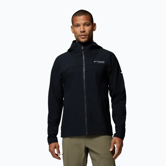 Zdjęcie produktu Kurtka softshell męska Columbia Tennen Mountain Hooded Softshell black