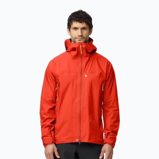 Zdjęcie produktu Kurtka softshell męska Fjällräven Bergtagen GTX Lite flame orange