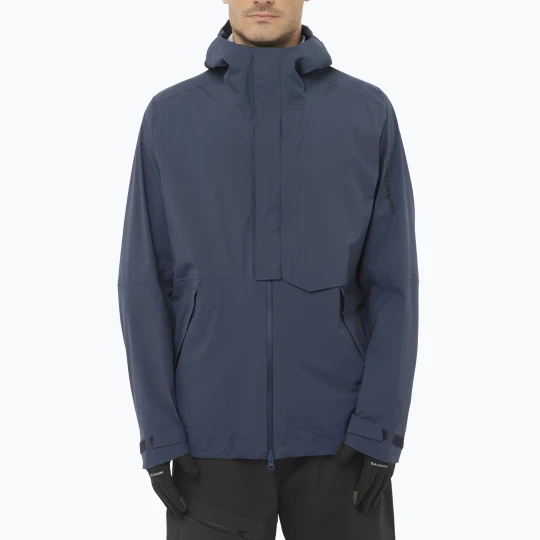 Zdjęcie produktu Kurtka softshell męska Salomon Outherpath Pro 2.5 l blue nights Granatowy