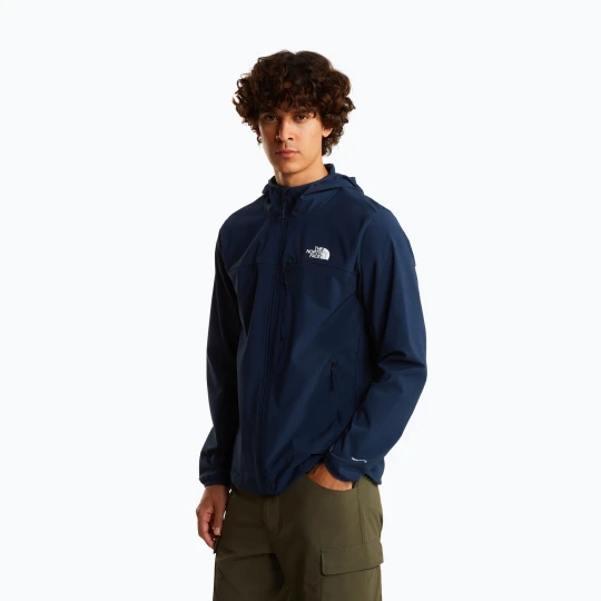 Zdjęcie produktu Kurtka softshell męska The North Face Nimble Hoodie 2 summit navy Niebieski