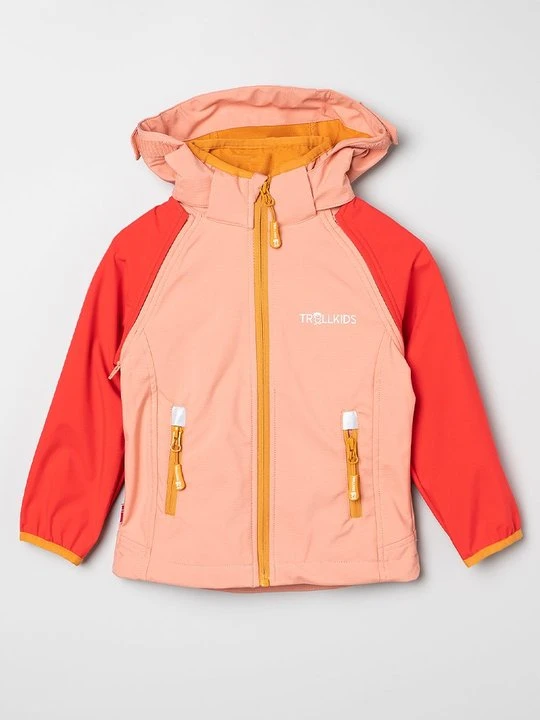Zdjęcie produktu Kurtka Softshell Trollkids łososiowy