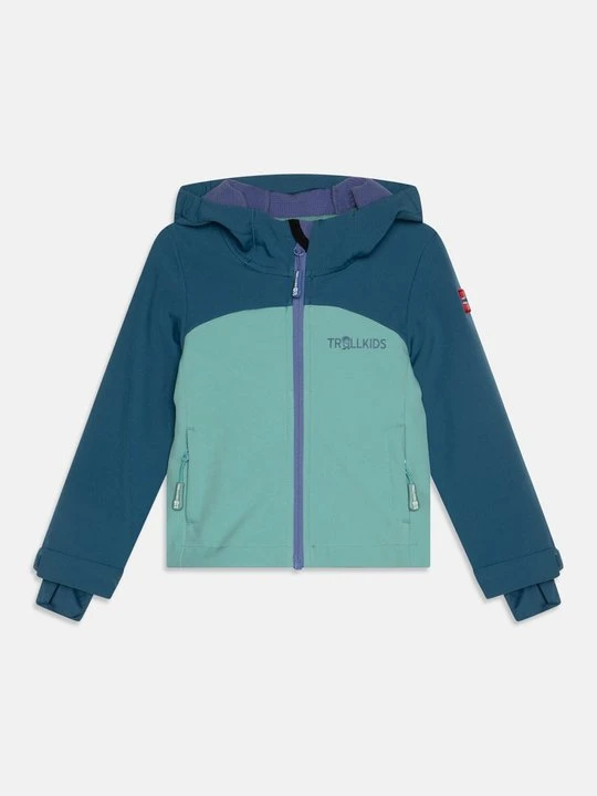 Zdjęcie produktu Kurtka Softshell Trollkids miętowy