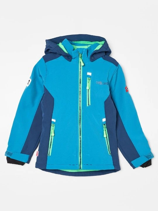 Zdjęcie produktu Kurtka Softshell Trollkids niebieski