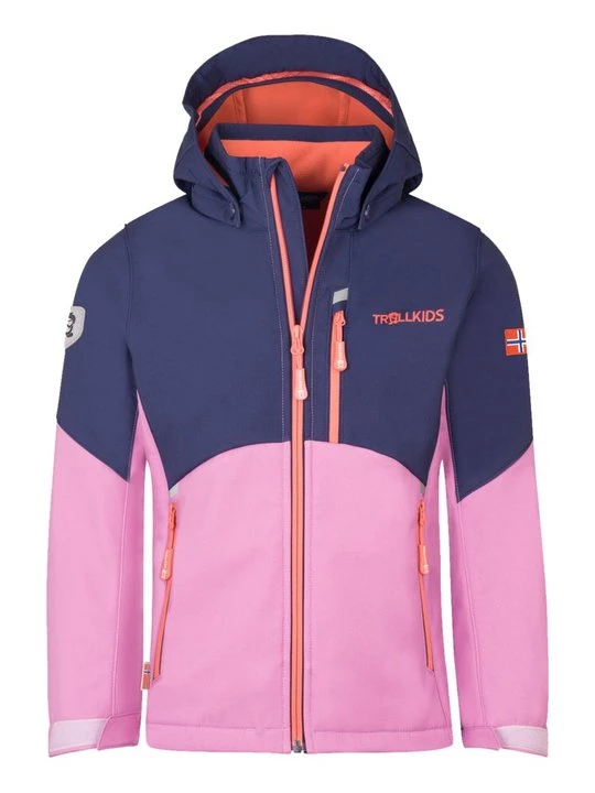 Zdjęcie produktu Kurtka Softshell Trollkids liliowy