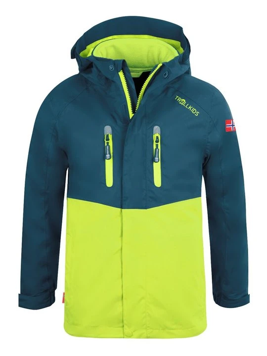 Zdjęcie produktu Kurtka Softshell Trollkids żółty