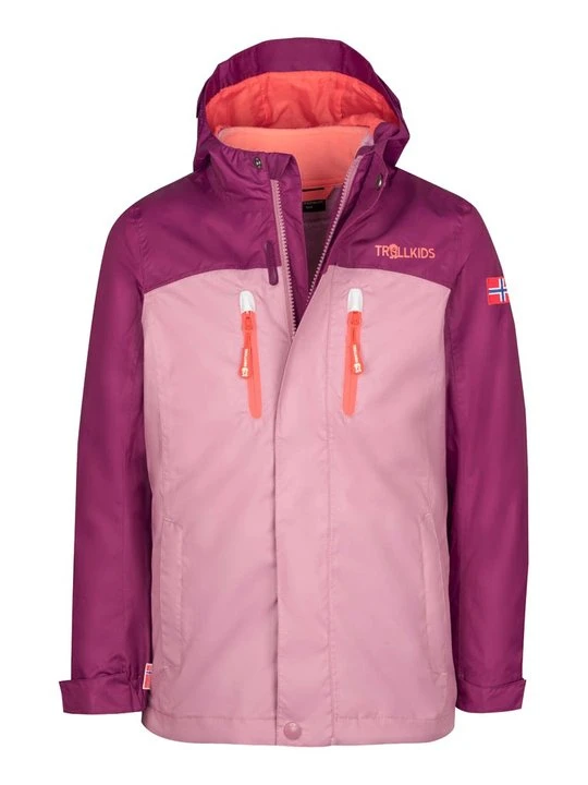 Zdjęcie produktu Kurtka Softshell Trollkids jagodowy