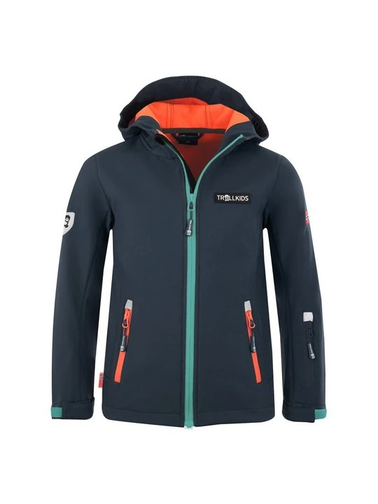 Zdjęcie produktu Kurtka Softshell Trollkids ciemnoliliowy