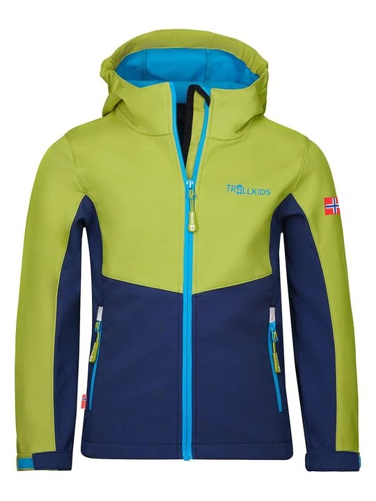 Zdjęcie produktu Kurtka Softshell Trollkids zielony