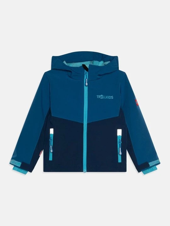 Zdjęcie produktu Kurtka Softshell Trollkids jasnoniebieski