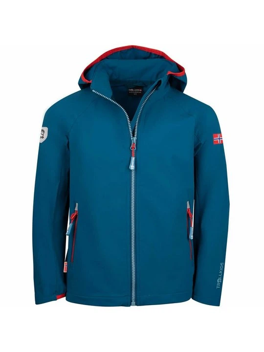 Zdjęcie produktu Kurtka Softshell Trollkids niebieski