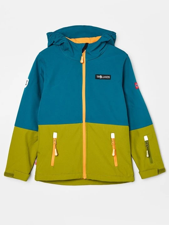 Zdjęcie produktu Kurtka Softshell Trollkids zielony