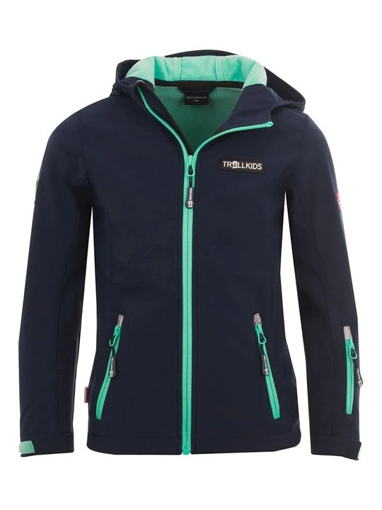 Zdjęcie produktu Kurtka Softshell Trollkids miętowy