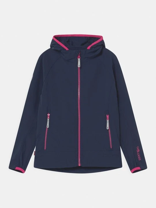 Zdjęcie produktu Kurtka Softshell Trollkids granatowy