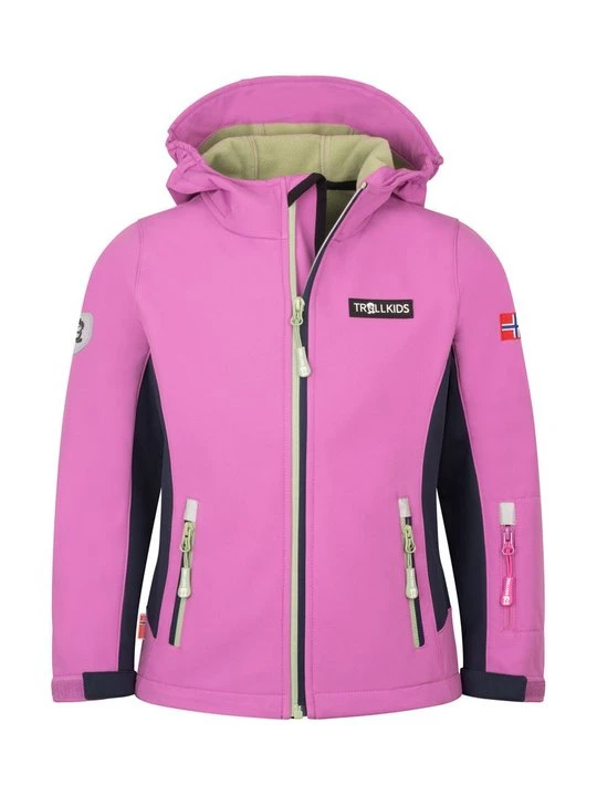 Zdjęcie produktu Kurtka Softshell Trollkids różowy