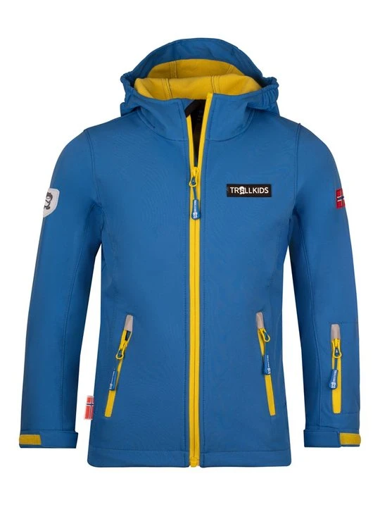 Zdjęcie produktu Kurtka Softshell Trollkids niebieski