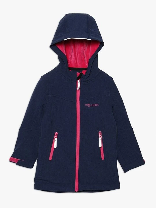 Zdjęcie produktu Kurtka Softshell Trollkids granatowy