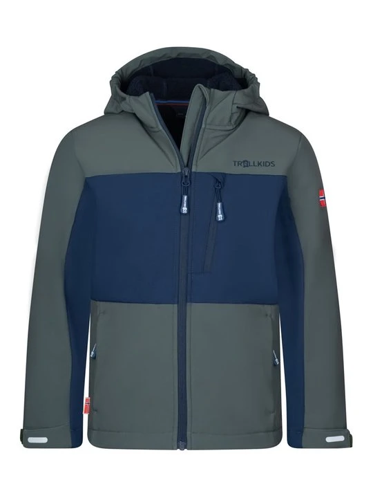 Zdjęcie produktu Kurtka Softshell Trollkids zielony